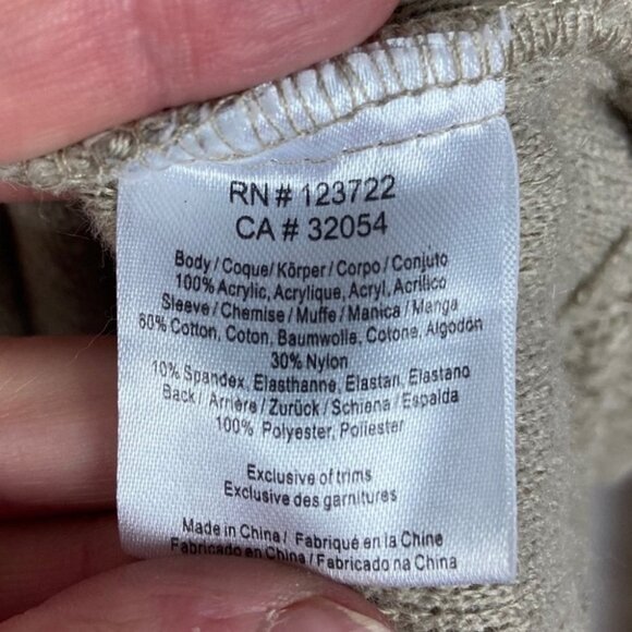 Anthropologie Rosanella Feather Lace Pullover One September Pleated Back Sweater - Picture 5 of 8